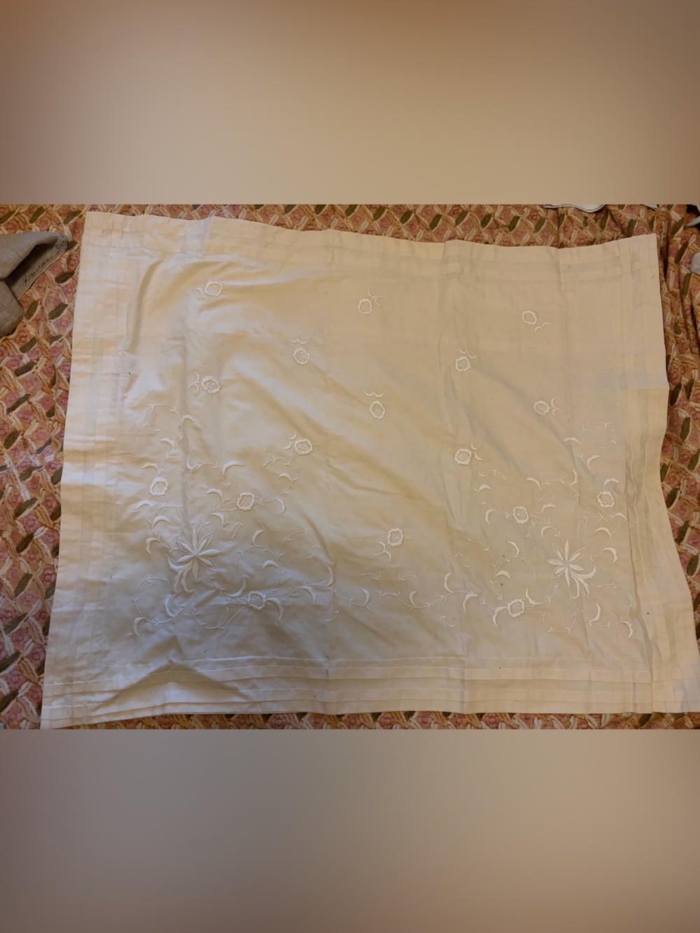 Rare Ralph NWOT Lauren RLL Shetland Manor Embroidered Sham - Standard